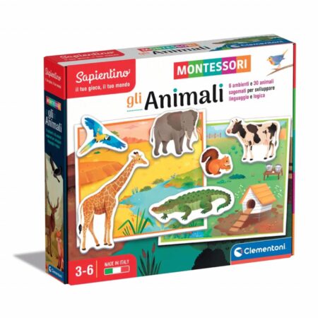Clementoni Montessori gli Animali