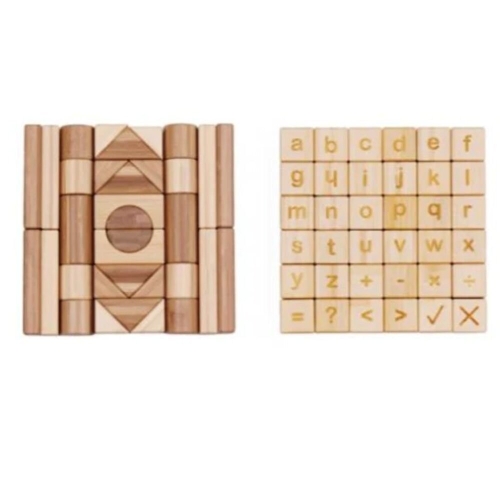 Udeas Bamboo Building Block 80 pcs