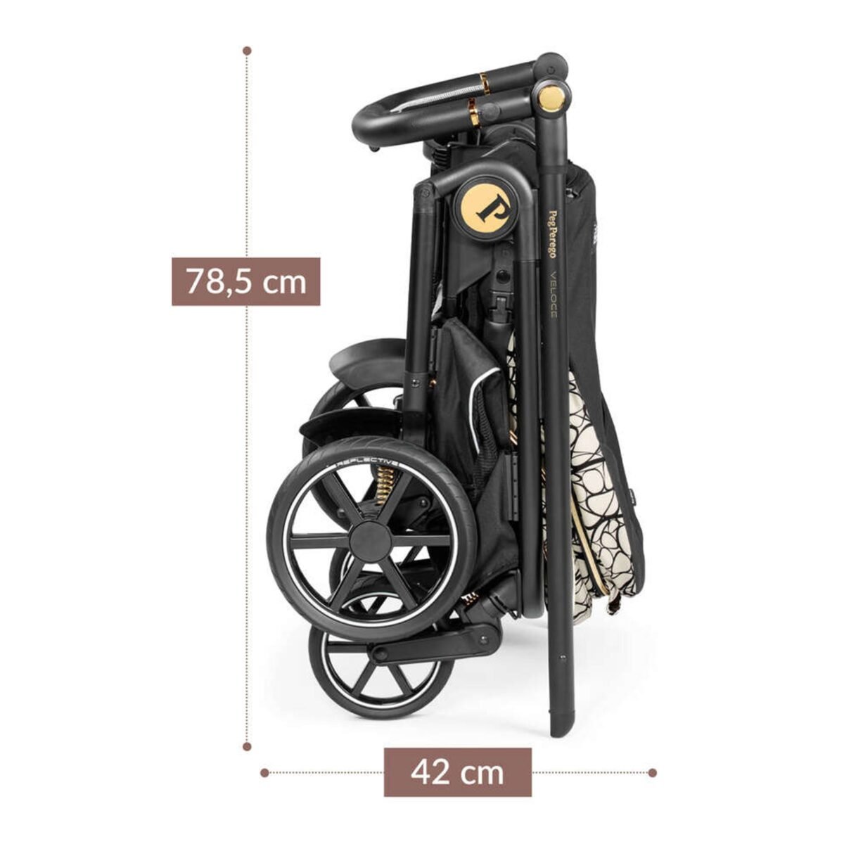 Peg Perego Passeggino Veloce Graphic Gold