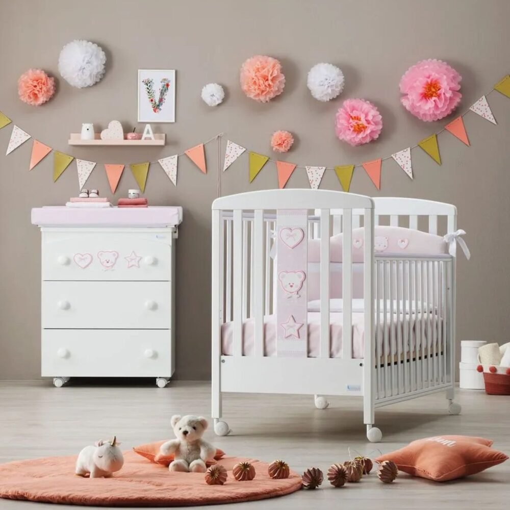 Azzurra Design Lettino Boom Bianco Rosa