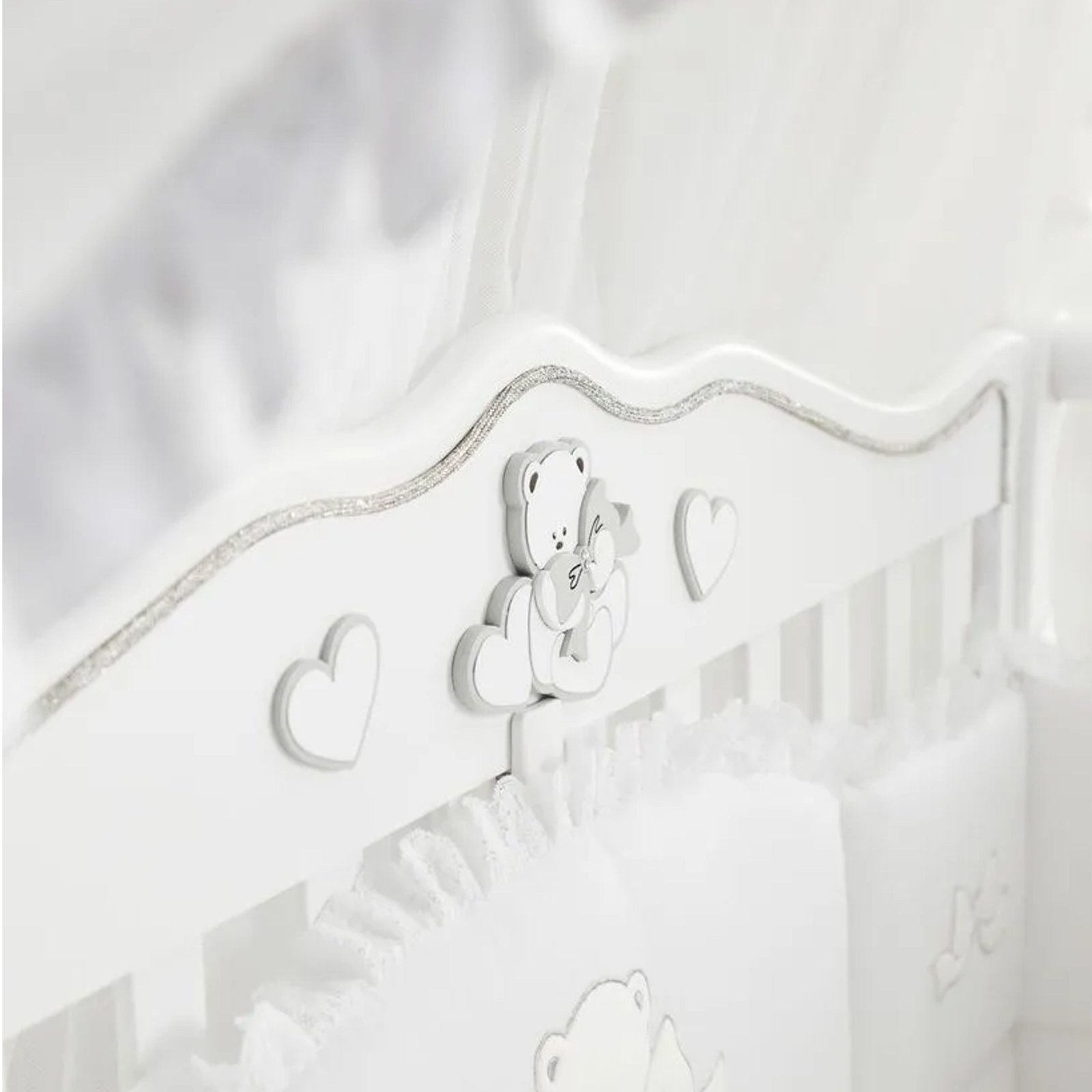 Azzurra Design Lettino Elegant Sofà Bianco - Baby House Shop