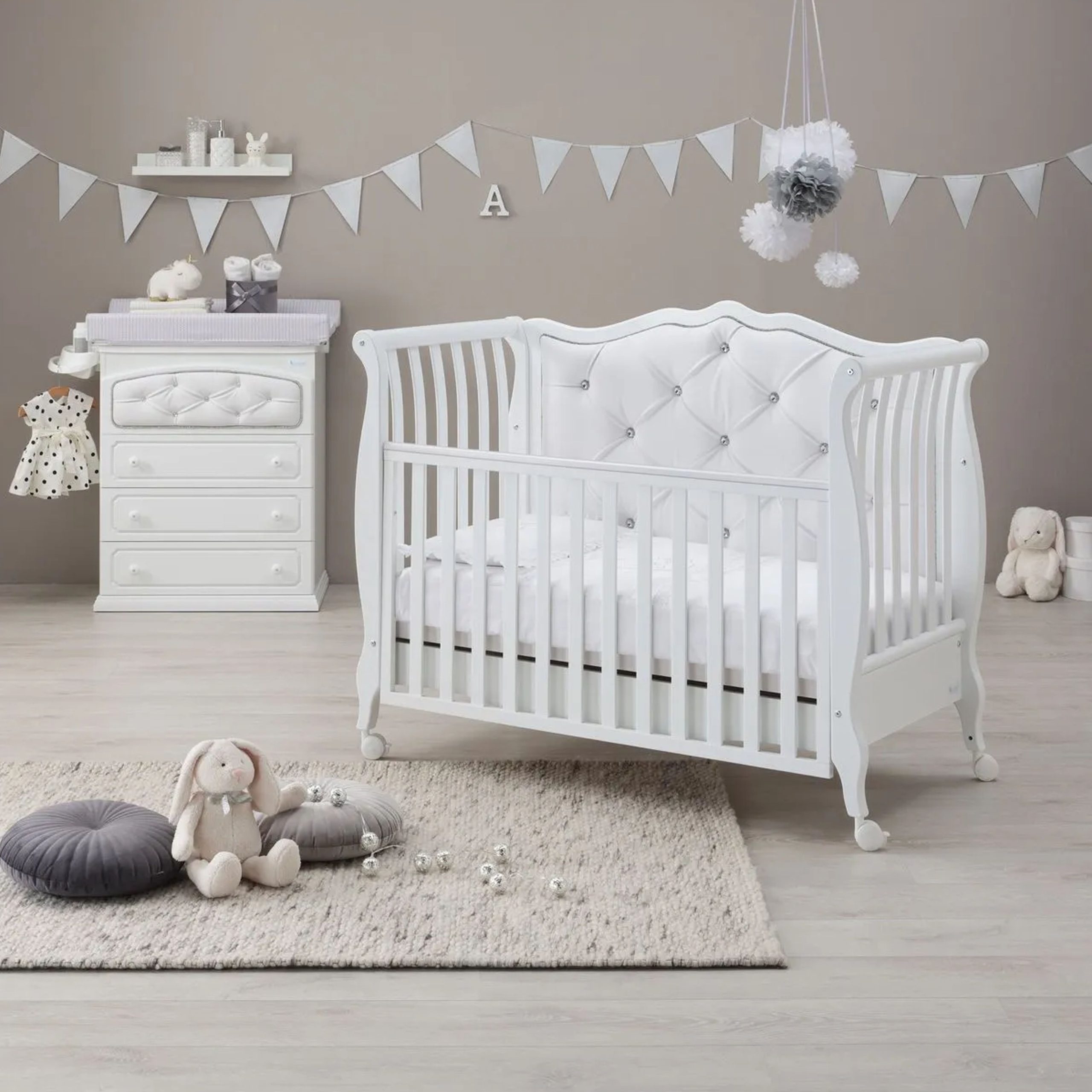 Azzurra Design Bagnetto Imperial Bianco - Baby House Shop