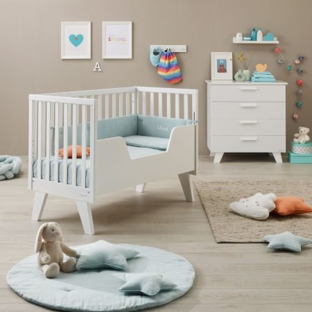 Pregio Gold: Lettino neonato Azzurra Design Pregio Gold in legno di faggio  In Offerta - Sotto il Cavolo