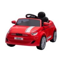 Globo Auto Fiat 500E Rossa