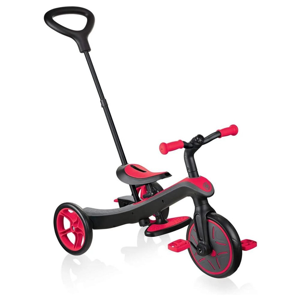 Globber Triciclo Xplorer Trike 4 in 1 Red