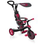 Globber Triciclo Xplorer Trike 4 in 1 Red