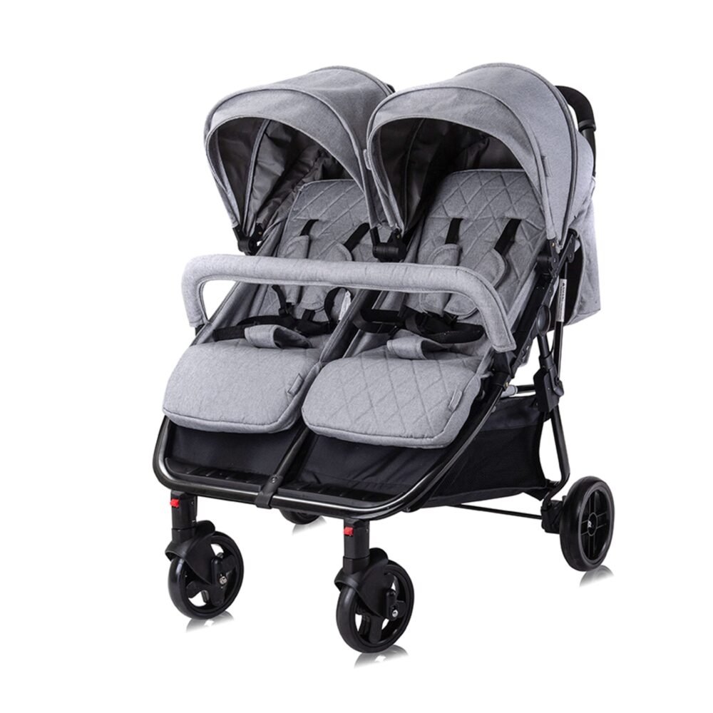 Lorelli Passeggino Gemellare Duo Cool Grey