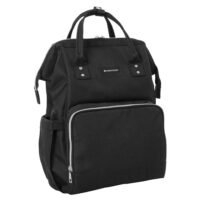 Kikkaboo Zaino Mama Bag Siena Black Silver