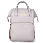 Kikkaboo Zaino Mama Bag Siena Light Grey