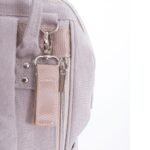 Kikkaboo Zaino Mama Bag Siena Light Grey