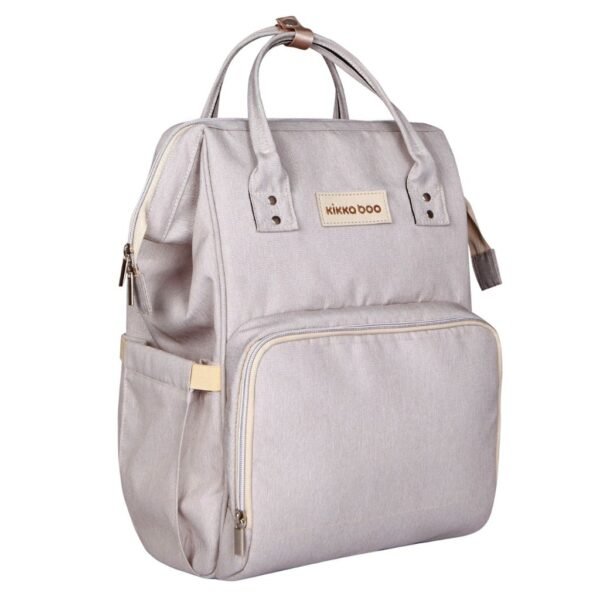 Kikkaboo Zaino Mama Bag Siena Light Grey