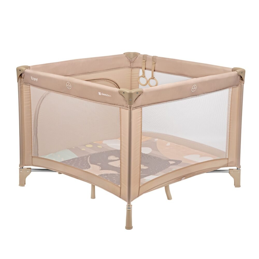 Kikkaboo Box Quadrato Bear Beige