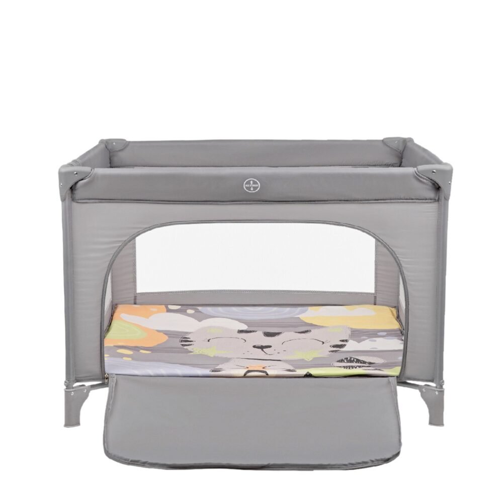 Kikkaboo Box Quadrato Cat Grey