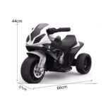 Ciclo Bike Moto BMW 6V Nera