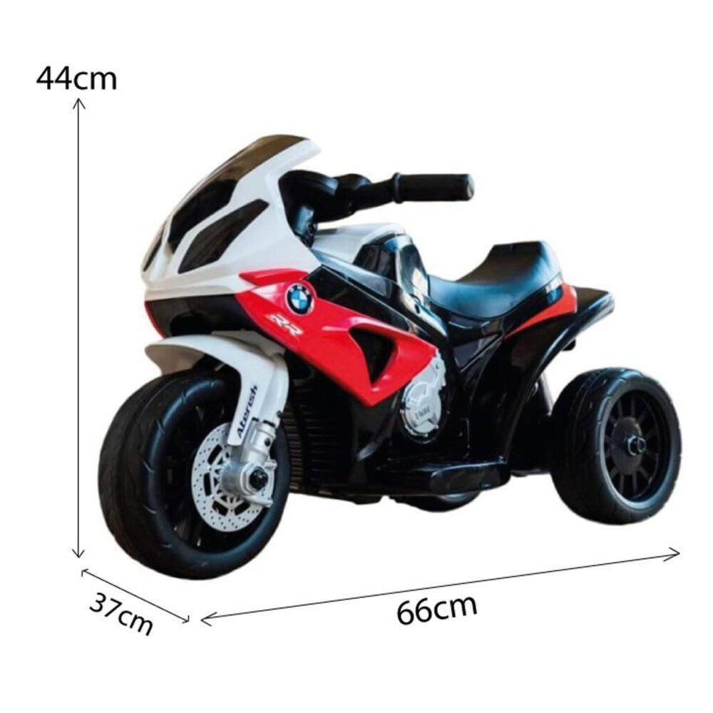 Ciclo Bike Moto BMW 6V Rossa