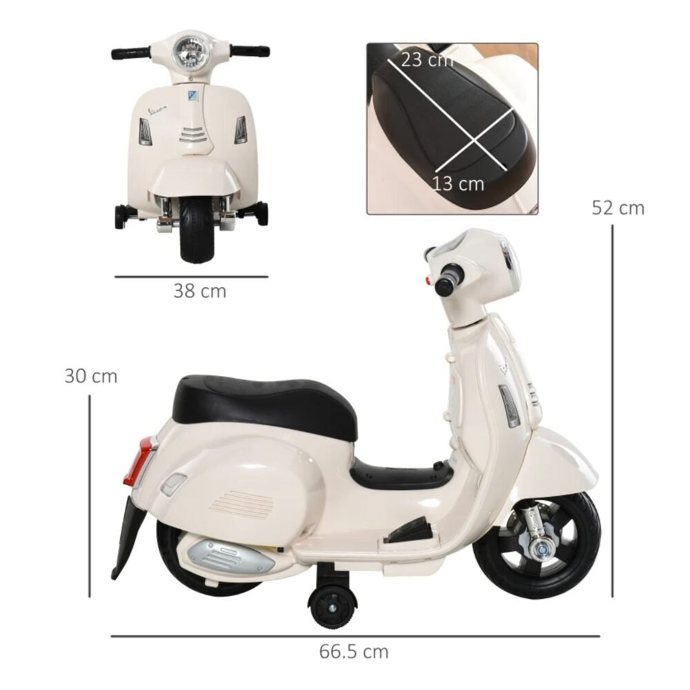 Ciclo Bike Vespa GTS 6V Bianca