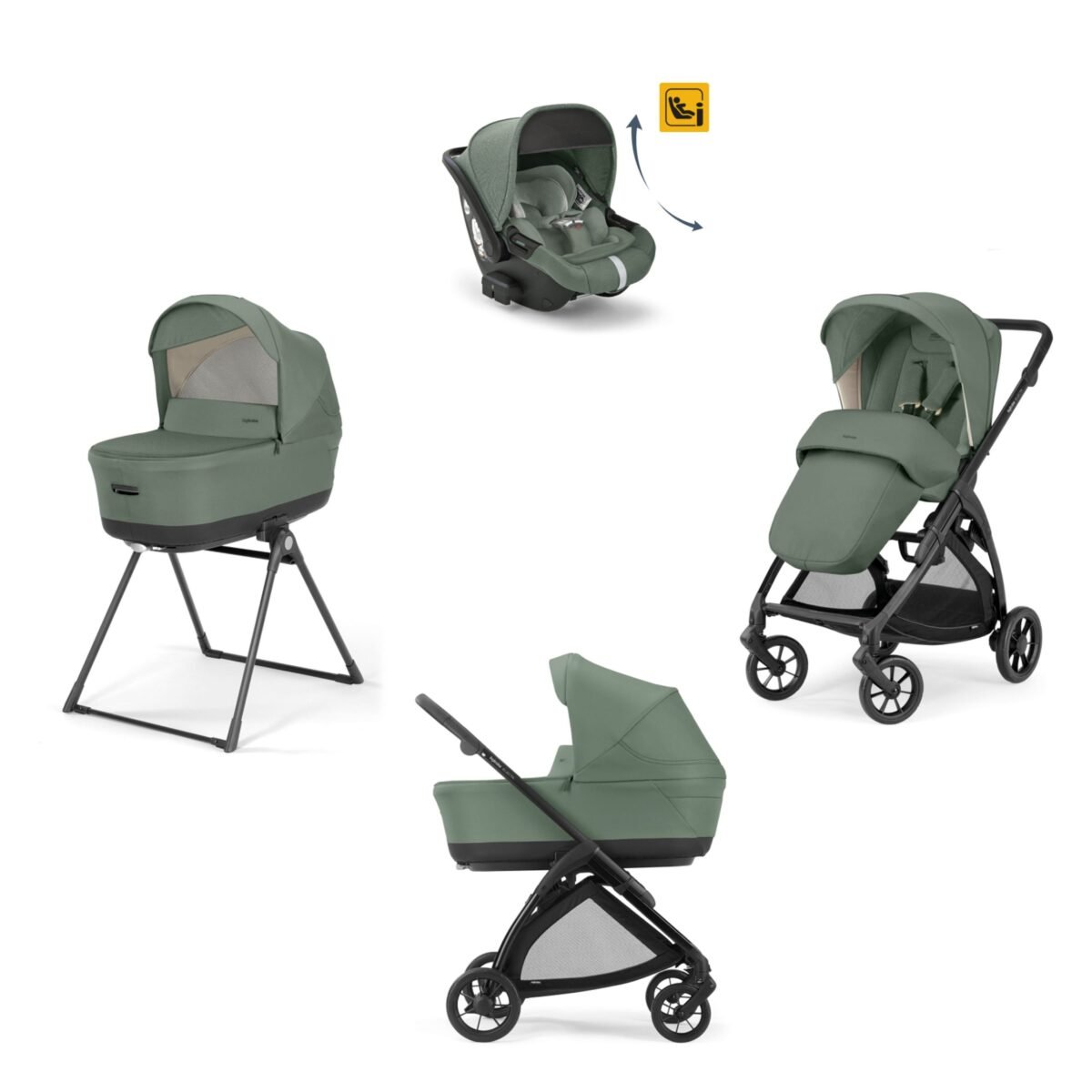 Inglesina Trio Electa Recline Murray Green