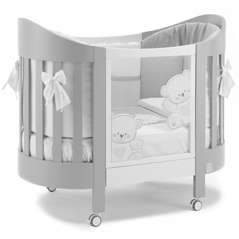 Italbaby Lettino Ovale Jolie Grey