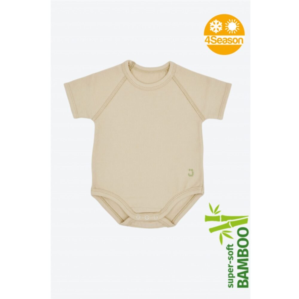 JBimbi Body Neonato Bambù Nocciola