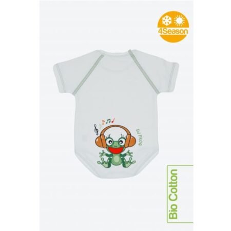 JBimbi Body Neonato Cotone Biologico Dj Frog