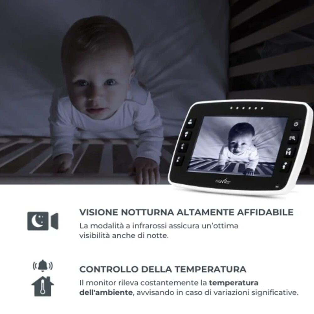 Nuvita Video Baby Monitor Wireless