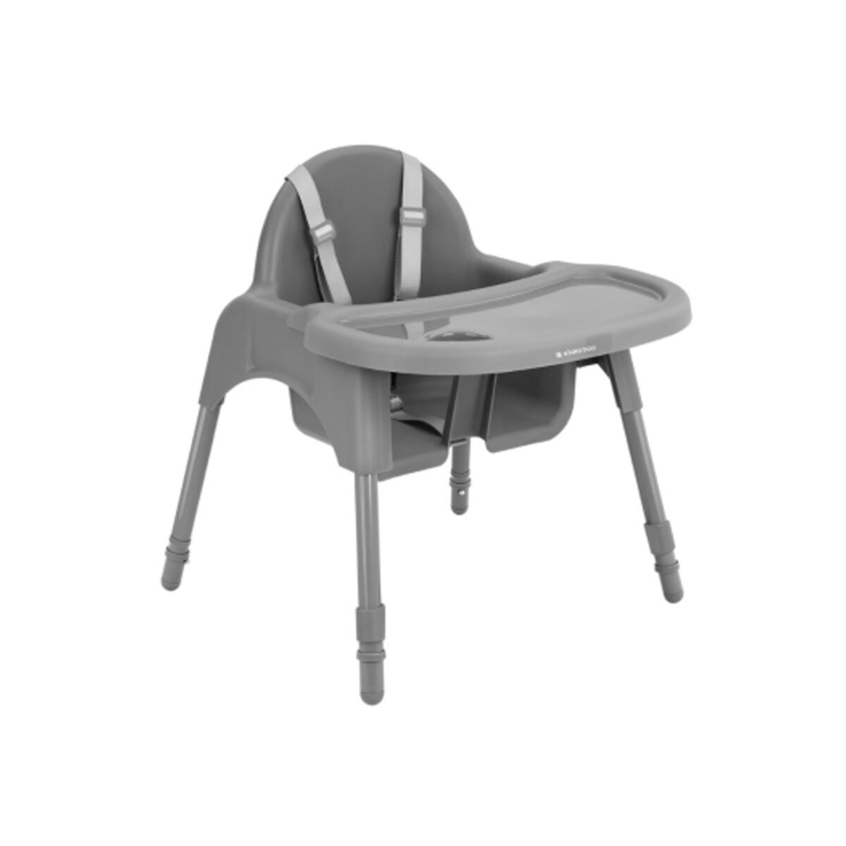 Kikkaboo Seggiolone Highchair 2in1 Jammy Grey