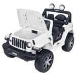 Ciclo Bike Macchina Elettrica Jeep Rubicon 12V Bianco