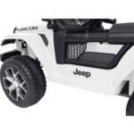 Ciclo Bike Macchina Elettrica Jeep Rubicon 12V Bianco