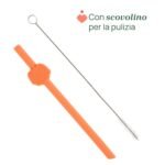 Chicco Cannucce in Silicone 6pcs