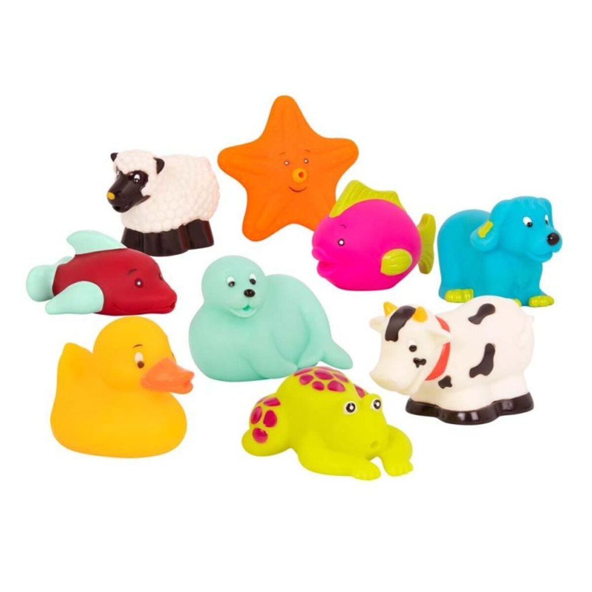 B. Toys Bath Buddies 9 pz.