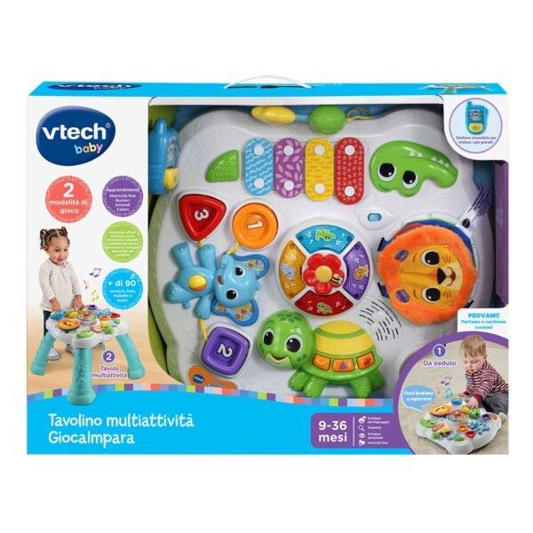 VTech Tavolino MultiAttività GiocaImpara